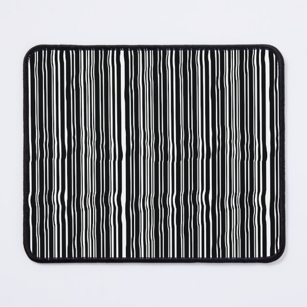 Item preview, Black And White Glitch Line Art designed and sold by sleeplessstudio.