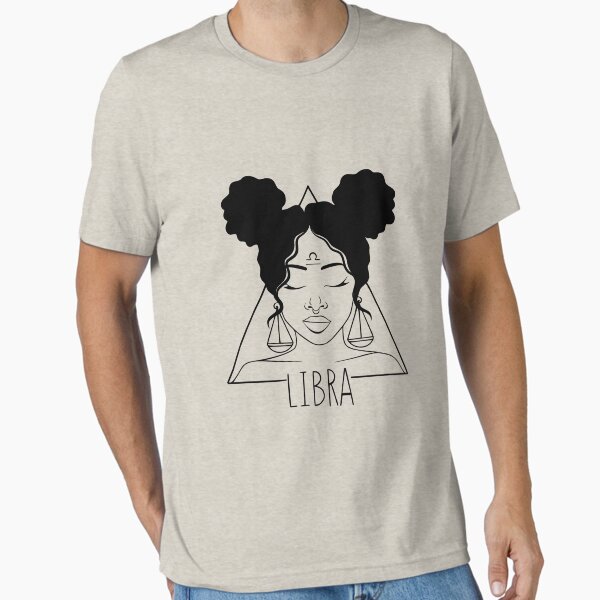 Item preview, Libra Black Girl Harmony T-shirt designed and sold by The  BlackMoonGirls.