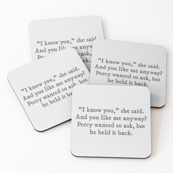 Item preview, The Mark of Athena quote designed and sold by percqbeths.