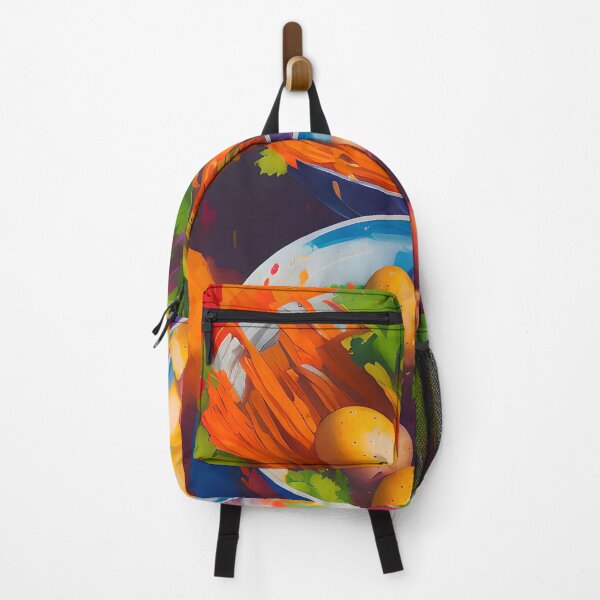 Item preview, Food Preparation with Greens and Eggs, Colourful Food Composition designed and sold by FewBits.