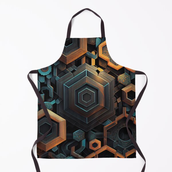 Artikelvorschau, Mystical Relaxed Industrial Pattern Digital Painting entworfen und verkauft von CodeAndColors.