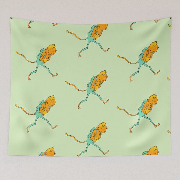 Item preview, Orange monkey designed and sold by Emma Raven.
