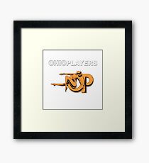 Funky Worm Framed Print