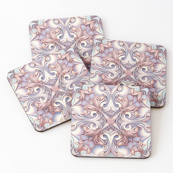 Item preview, Pale Soft Transitional Pattern Digital Painting designed and sold by CodeAndColors.