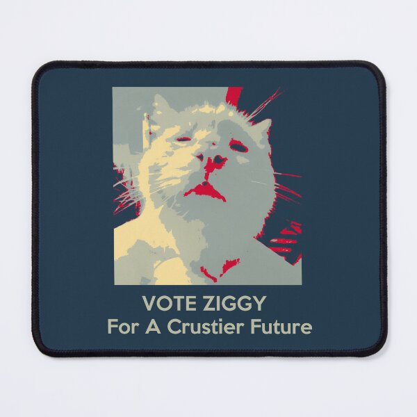 Item preview, Vote Ziggy - For A Crustier Future designed and sold by Quirkball.