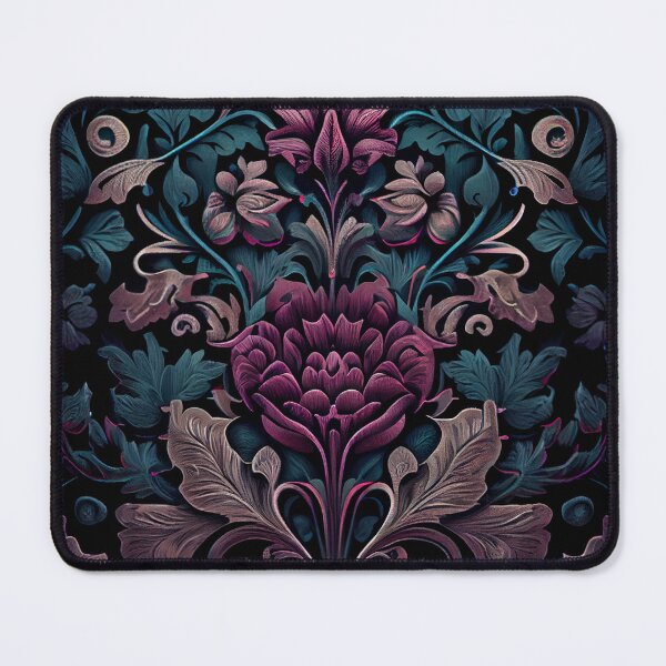 Artikelvorschau, Gothic Floral Pattern Digital Painting entworfen und verkauft von CodeAndColors.
