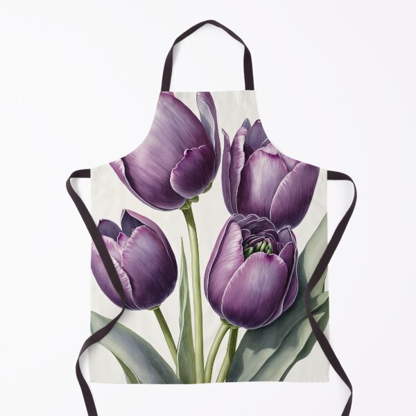 Item preview, Purple Tulip Flowers  designed and sold by Vanover Designs.