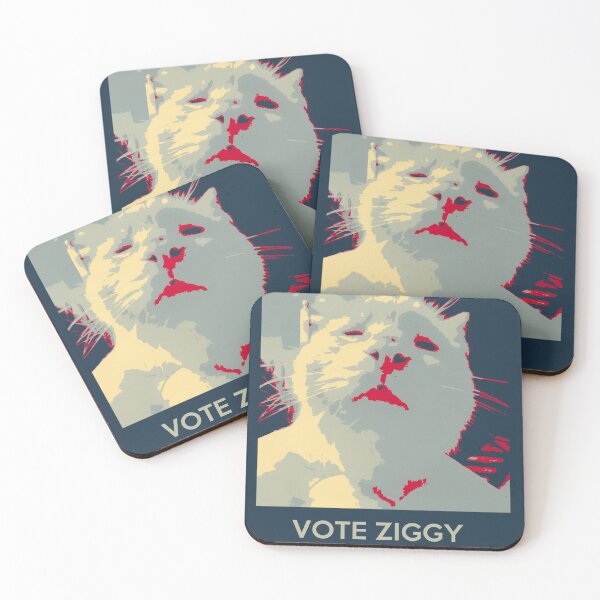 Item preview, Vote Ziggy - Yes We Crust designed and sold by Quirkball.