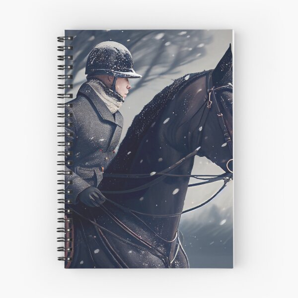 Item preview, A Winter Equestrian Digital Painting designed and sold by CodeAndColors.