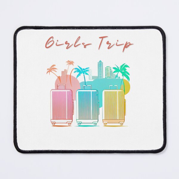 Item preview, Girls Trip 2023 - Suitcases graphic symbolizing girls travel, minimalist, pastel colors, stylish and classic (2) designed and sold by TourDePassion.