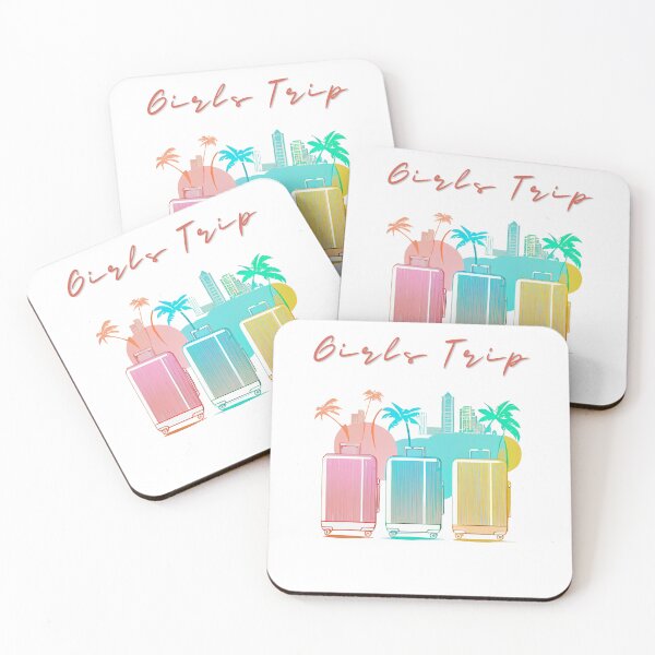 Item preview, Girls Trip 2023 - Suitcases graphic symbolizing girls travel, minimalist, pastel colors, stylish and classic (2) designed and sold by TourDePassion.