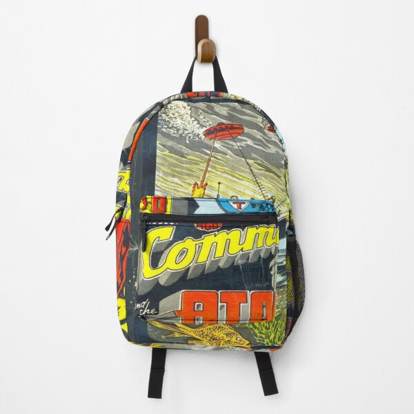 Item preview, Retro Vintage Comic Commander Battle and the Atomic Sub designed and sold by Cordiality.