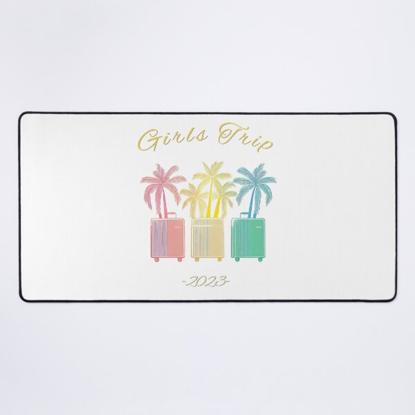 Item preview, Girls Trip 2023 - Suitcases graphic symbolizing girls travel, minimalist, pastel colors, stylish and classic (5) designed and sold by TourDePassion.