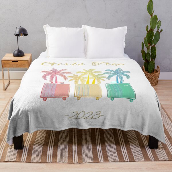 Item preview, Girls Trip 2023 - Suitcases graphic symbolizing girls travel, minimalist, pastel colors, stylish and classic (5) designed and sold by TourDePassion.