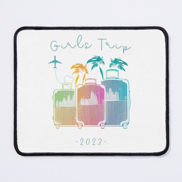 Item preview, Girls Trip 2023 - Suitcases graphic symbolizing girls travel, minimalist, pastel colors, stylish and classic (6) designed and sold by TourDePassion.