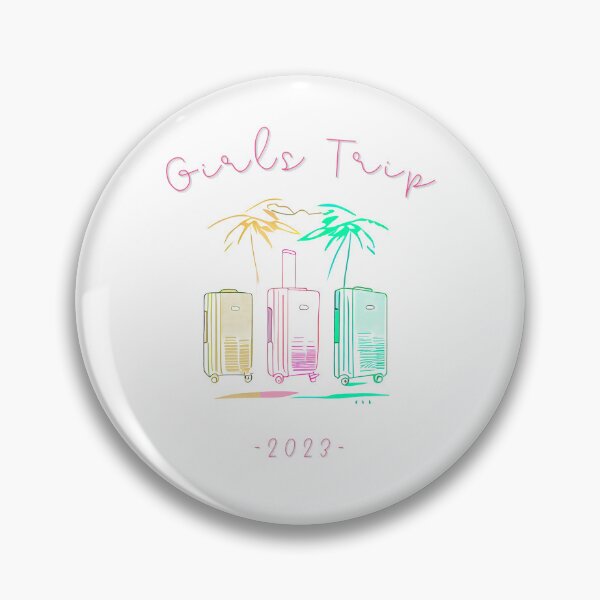 Item preview, Girls Trip 2023 - Suitcases graphic symbolizing girls travel, minimalist, pastel colors, stylish and classic (7) designed and sold by TourDePassion.