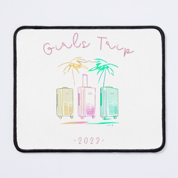 Item preview, Girls Trip 2023 - Suitcases graphic symbolizing girls travel, minimalist, pastel colors, stylish and classic (7) designed and sold by TourDePassion.