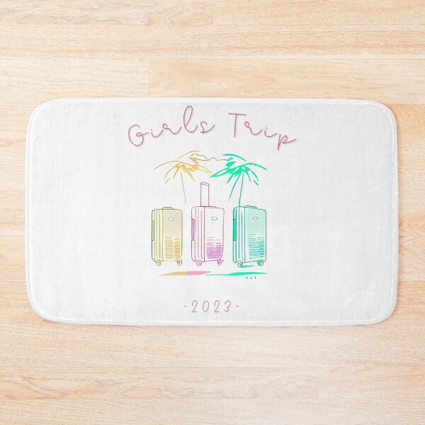 Item preview, Girls Trip 2023 - Suitcases graphic symbolizing girls travel, minimalist, pastel colors, stylish and classic (7) designed and sold by TourDePassion.