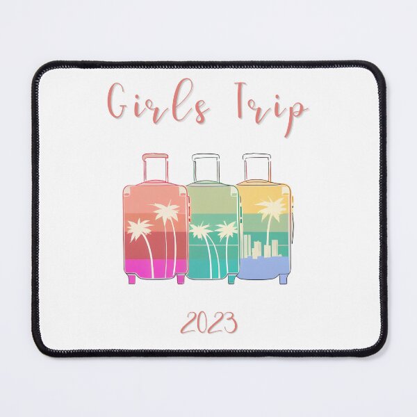 Item preview, Girls Trip 2023 - Suitcases graphic symbolizing girls travel, minimalist, pastel colors, stylish and classic (9) designed and sold by TourDePassion.