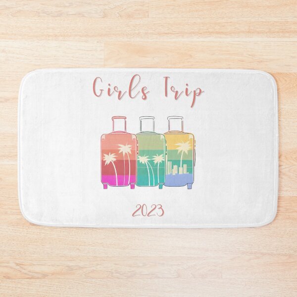 Item preview, Girls Trip 2023 - Suitcases graphic symbolizing girls travel, minimalist, pastel colors, stylish and classic (9) designed and sold by TourDePassion.