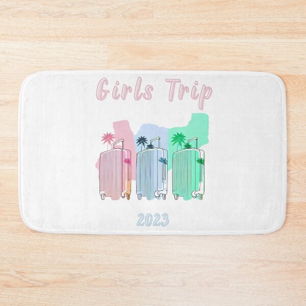 Item preview, Girls Trip 2023 - Suitcases graphic symbolizing girls travel, minimalist, pastel colors, stylish and classic (10) designed and sold by TourDePassion.