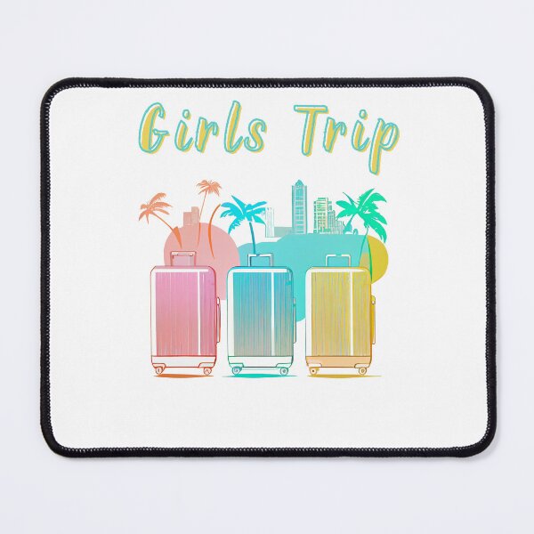 Item preview, Girls Trip 2023 - Suitcases graphic symbolizing girls travel, minimalist, pastel colors, stylish and classic (12) designed and sold by TourDePassion.