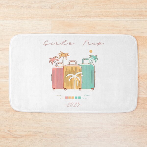 Item preview, Girls Trip 2023 - Suitcases graphic symbolizing girls travel, minimalist, pastel colors, stylish and classic (13) designed and sold by TourDePassion.