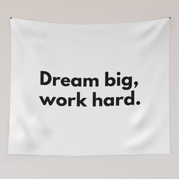 Item preview, Dream big, work hard. designed and sold by Dj Gavric998.