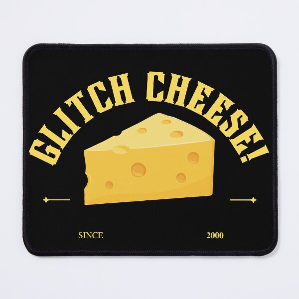 Item preview, GLITCH CHEESE black designed and sold by builditdefendit.