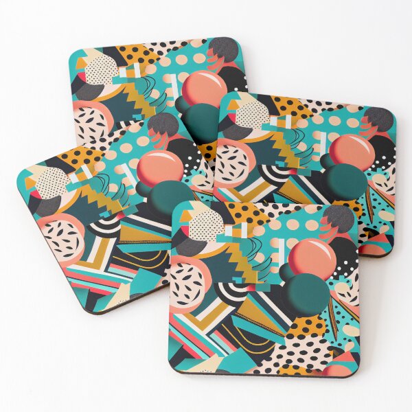 Item preview, Relaxed Maximalist Pattern Digital Painting designed and sold by CodeAndColors.