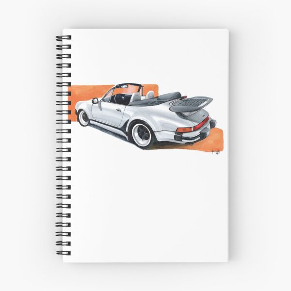 Item preview, Porsche 911 turbo cab 1984 designed and sold by Alt_ Illustrations.