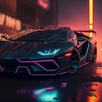 lamborghini neon lights