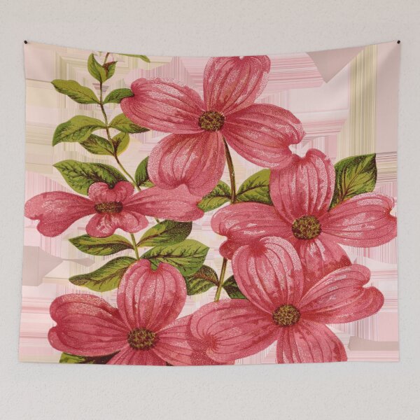 Item preview, "Springtime Bliss" Vintage Dogwood Wall Art - nature wall art, botanical flowers home decor, save the flowers,  vintage dogwood, Prints designed and sold by rdreubss7.