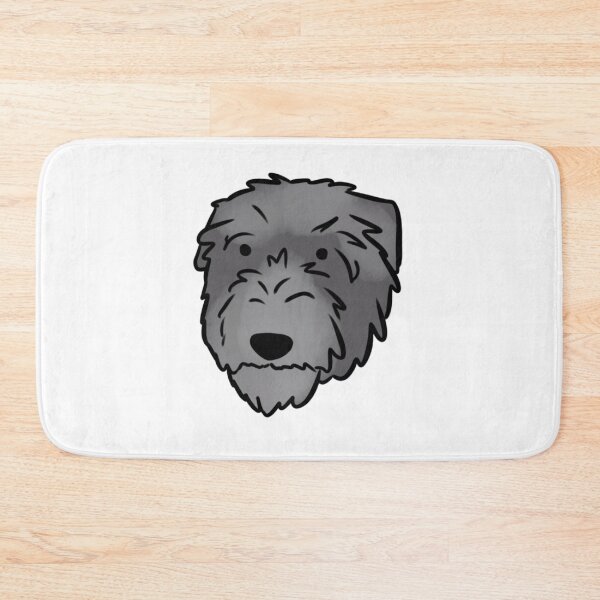 Item preview, Scottish deerhound cute illustration  designed and sold by Yarafantasyart.