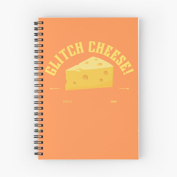 Item preview, GLITCH CHEESE orange designed and sold by builditdefendit.