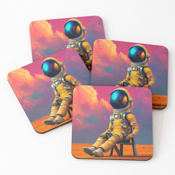 Item preview, Alone in the Desert - An Astronaut's Solitude designed and sold by WBP Mart.