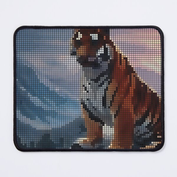 Item preview, Tiger Pixel 8-bit Art designed and sold by PixelDripped.