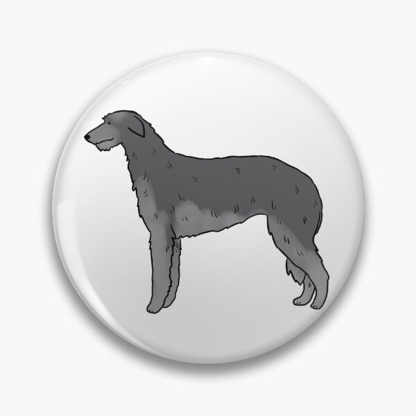 Item preview, Scottish deerhound cute illustration  designed and sold by Yarafantasyart.