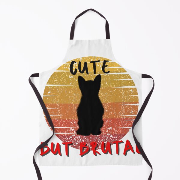 Item preview, Cute But Brutal Cat designed and sold by Midnight 420.