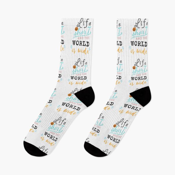 Item preview, Life is short and world is wide classic t-shirt - Life - World - La vie - Le monde designed and sold by artibra.
