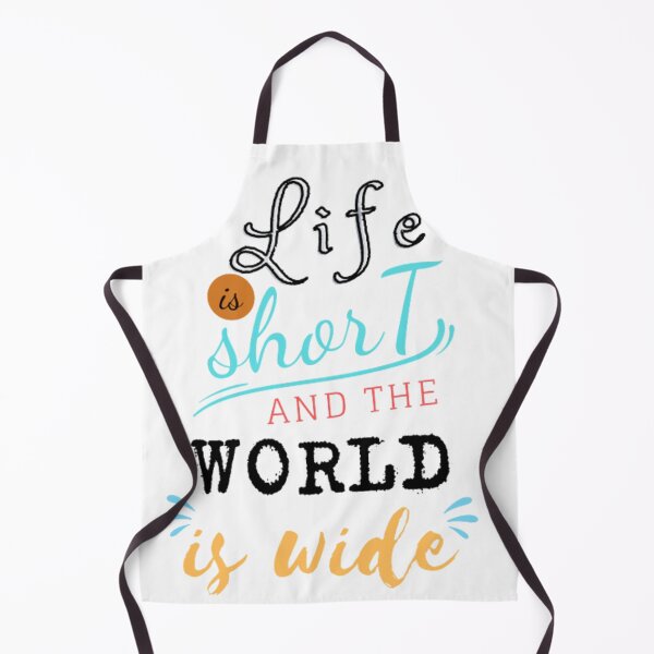 Item preview, Life is short and world is wide classic t-shirt - Life - World - La vie - Le monde designed and sold by artibra.