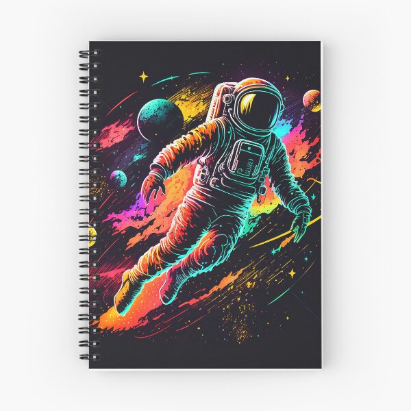 Item preview, Astronaut dancing in space cosmos designed and sold by ramith-concept.