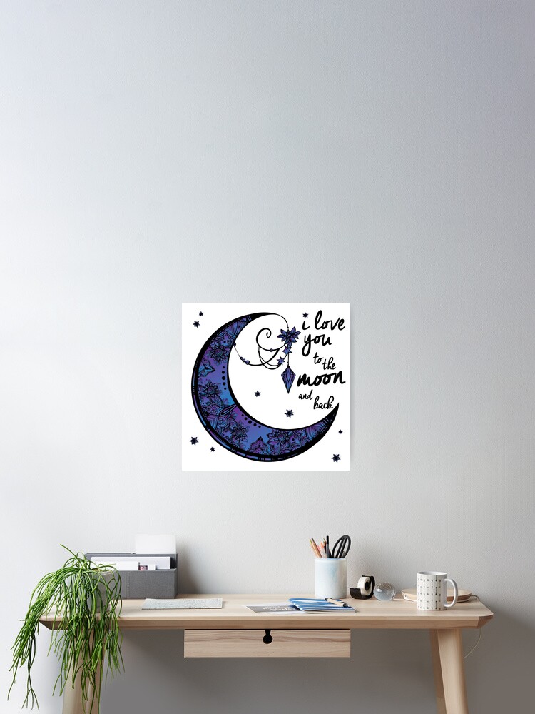 I love you to the MOON and back