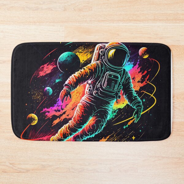 Item preview, Astronaut dancing in space cosmos designed and sold by ramith-concept.