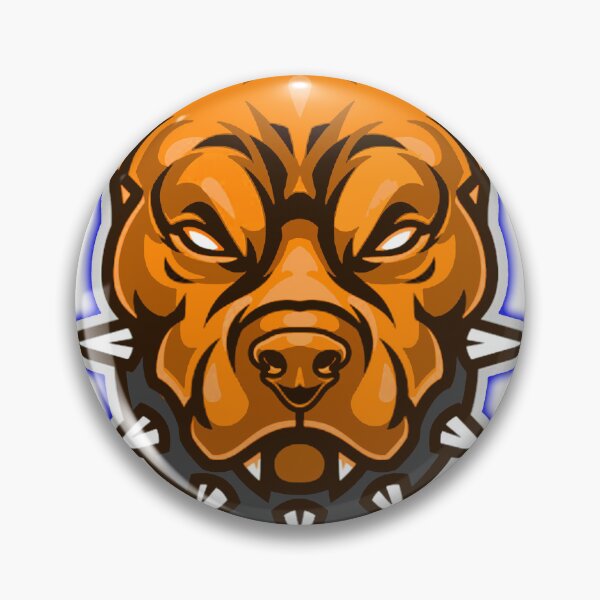 Item preview, Pitbull face scary powerful gift to dog lovers  designed and sold by AssamFT.