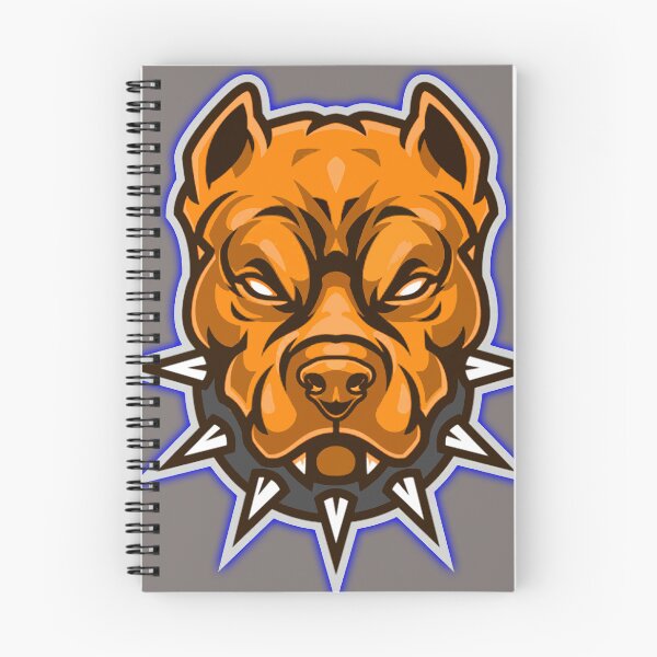 Item preview, Pitbull face scary powerful gift to dog lovers  designed and sold by AssamFT.