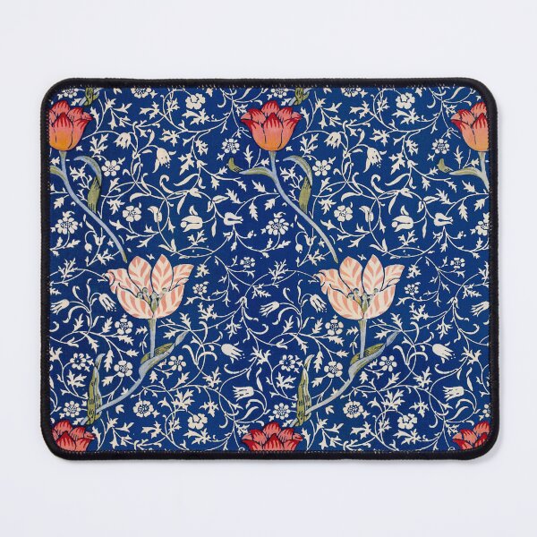 Item preview, Patrón vintage azul tulipán de jardín de William Morris designed and sold by Pretty  Pixel.
