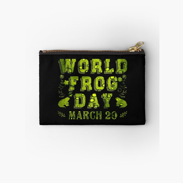 Item preview, Vintage World Frog Day designed and sold by PetSafari.