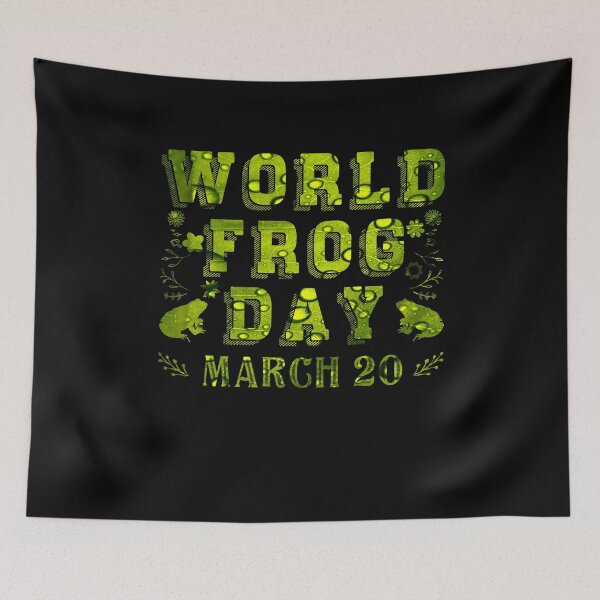 Item preview, Vintage World Frog Day designed and sold by PetSafari.