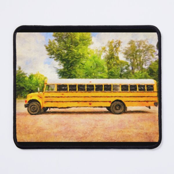 Item preview, Yellow American School Bus Digital Art designed and sold by Taina Sohlman.